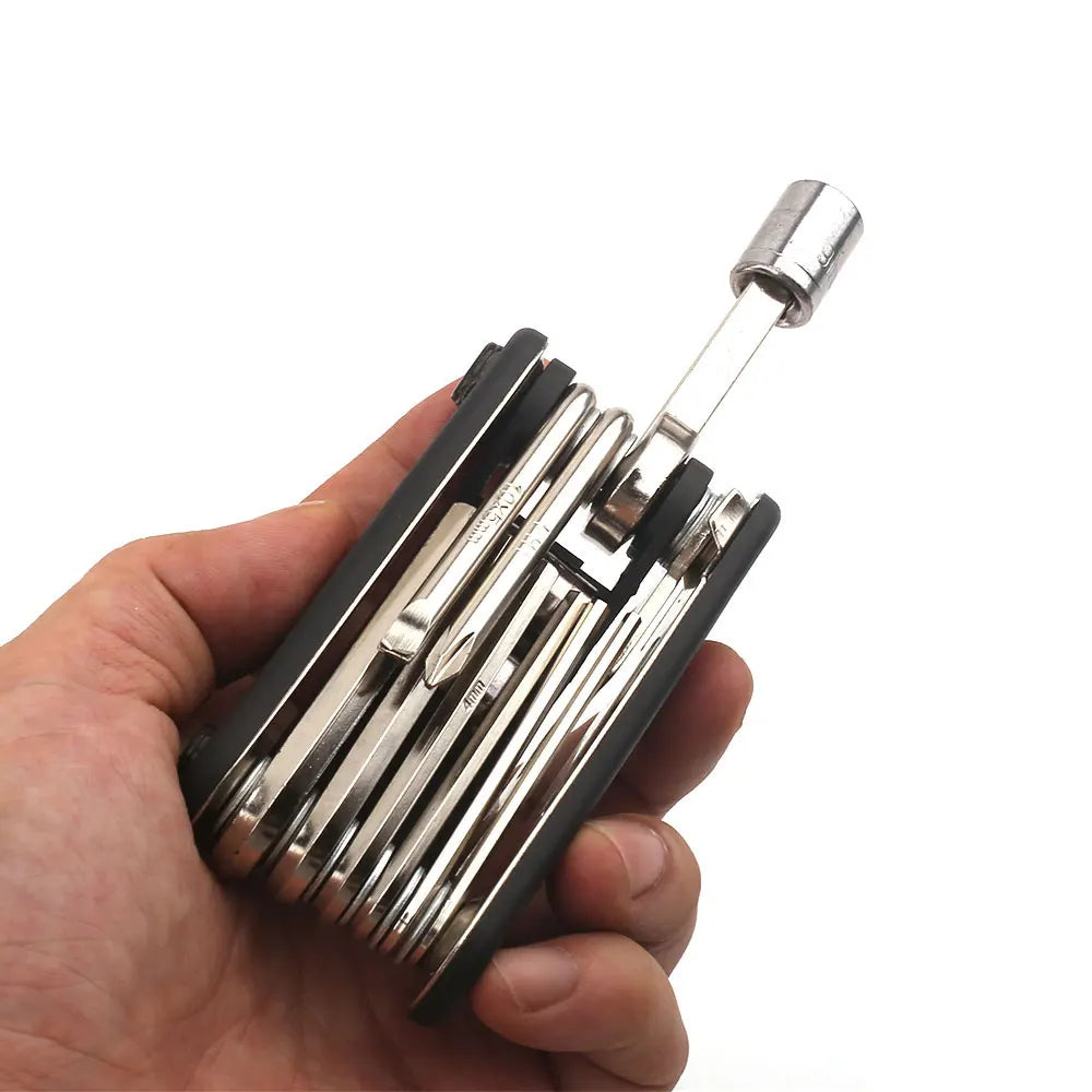 Multiherramienta 16 en 1 para Moto – Compacta y Portátil 🔧